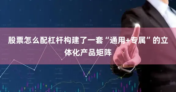 股票怎么配杠杆构建了一套“通用+专属”的立体化产品矩阵